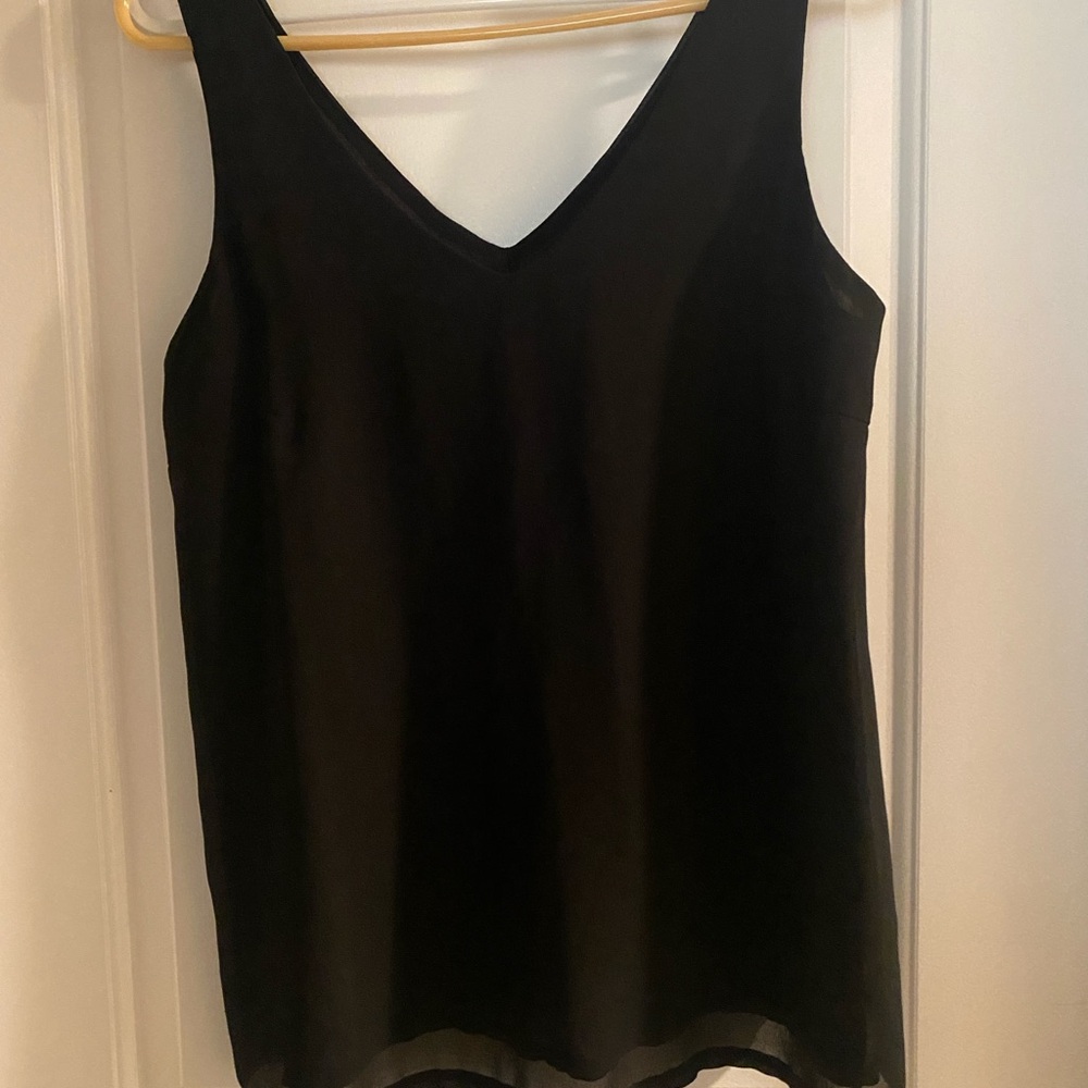 Elegant Black Sleeveless Top